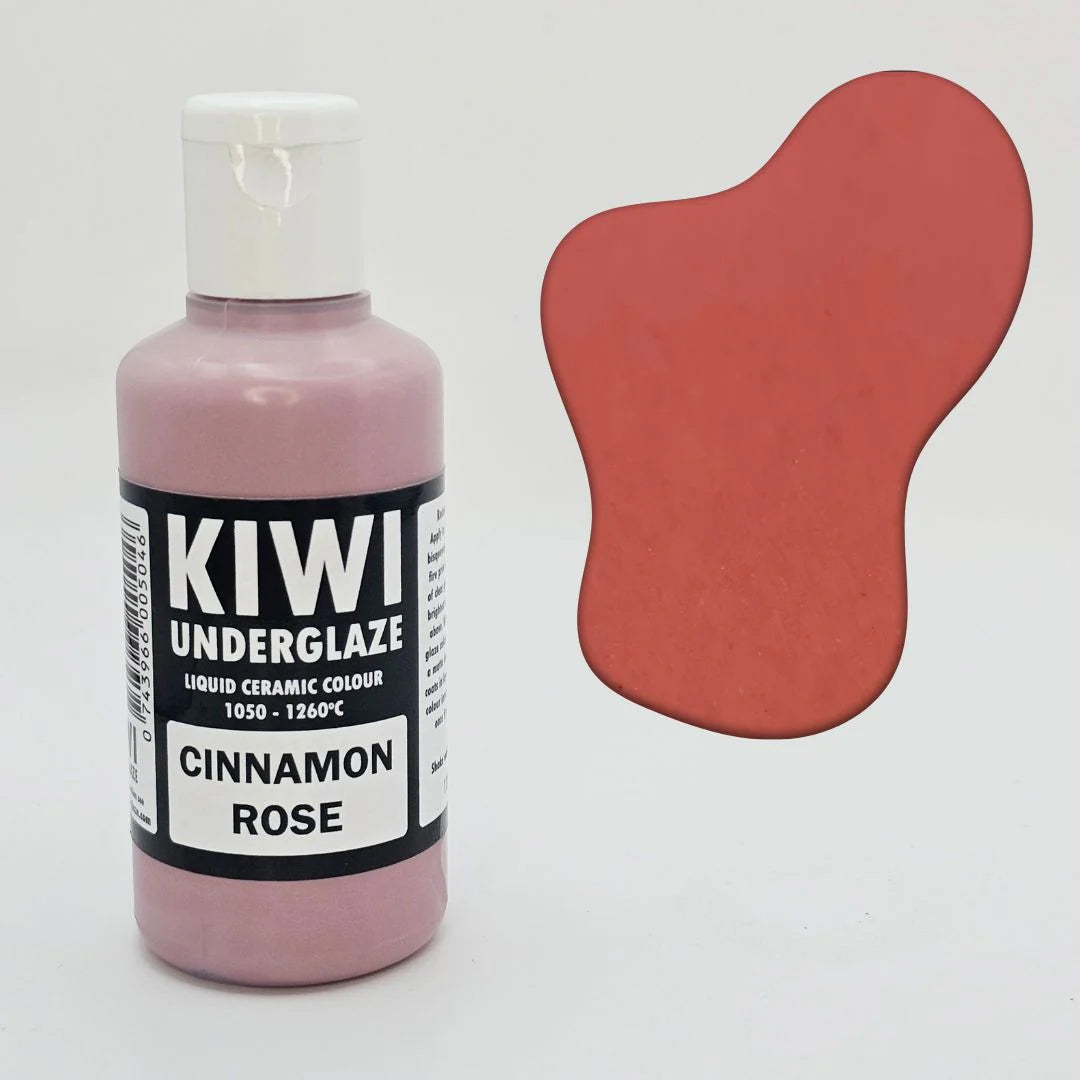 Kiwi Underglaze Cinnamon Rose 100ml
