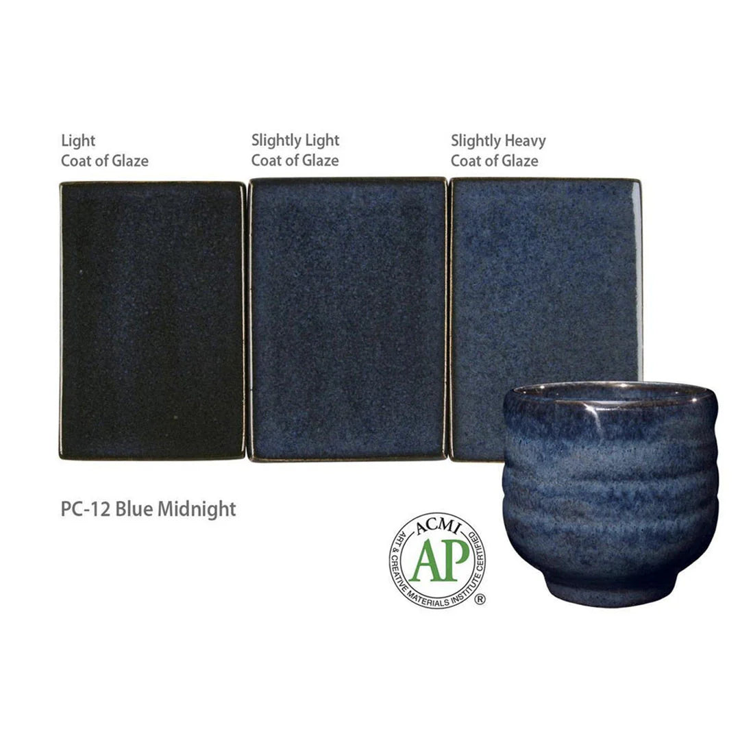 AMACO Potters Choice HF Glaze Blue Midnight 472ml