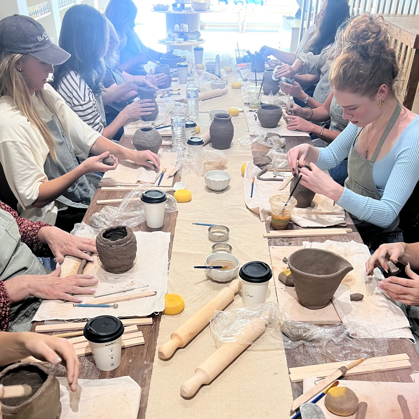 Vase Workshop - Coffee & Clay