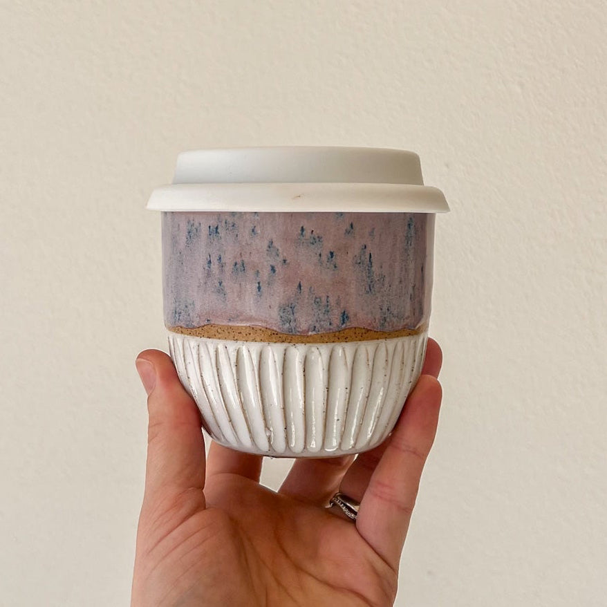 Ceramic Keep Cup - Lavender