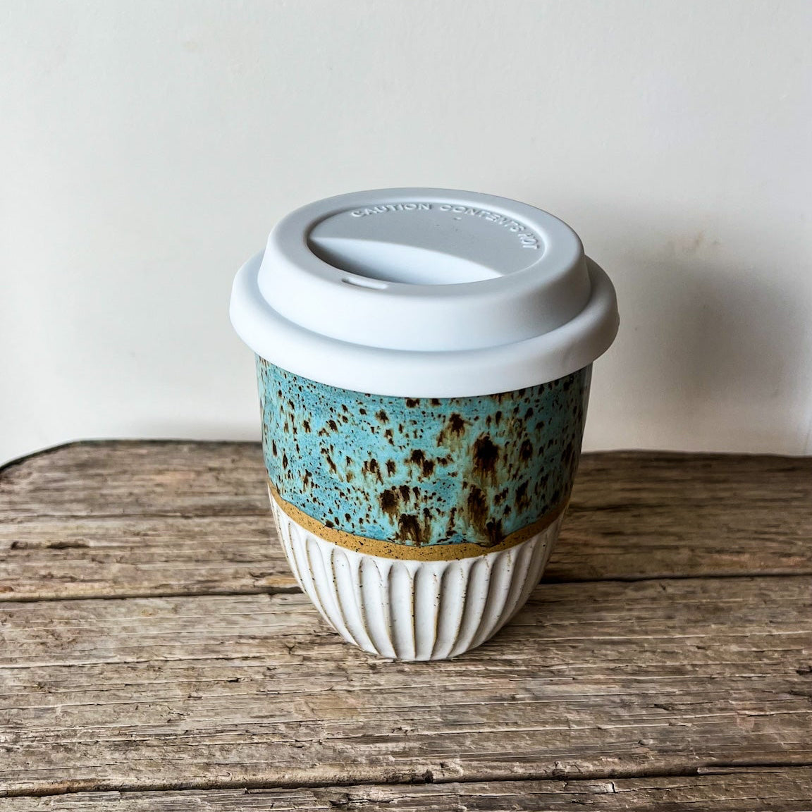 Ceramic coffee cup