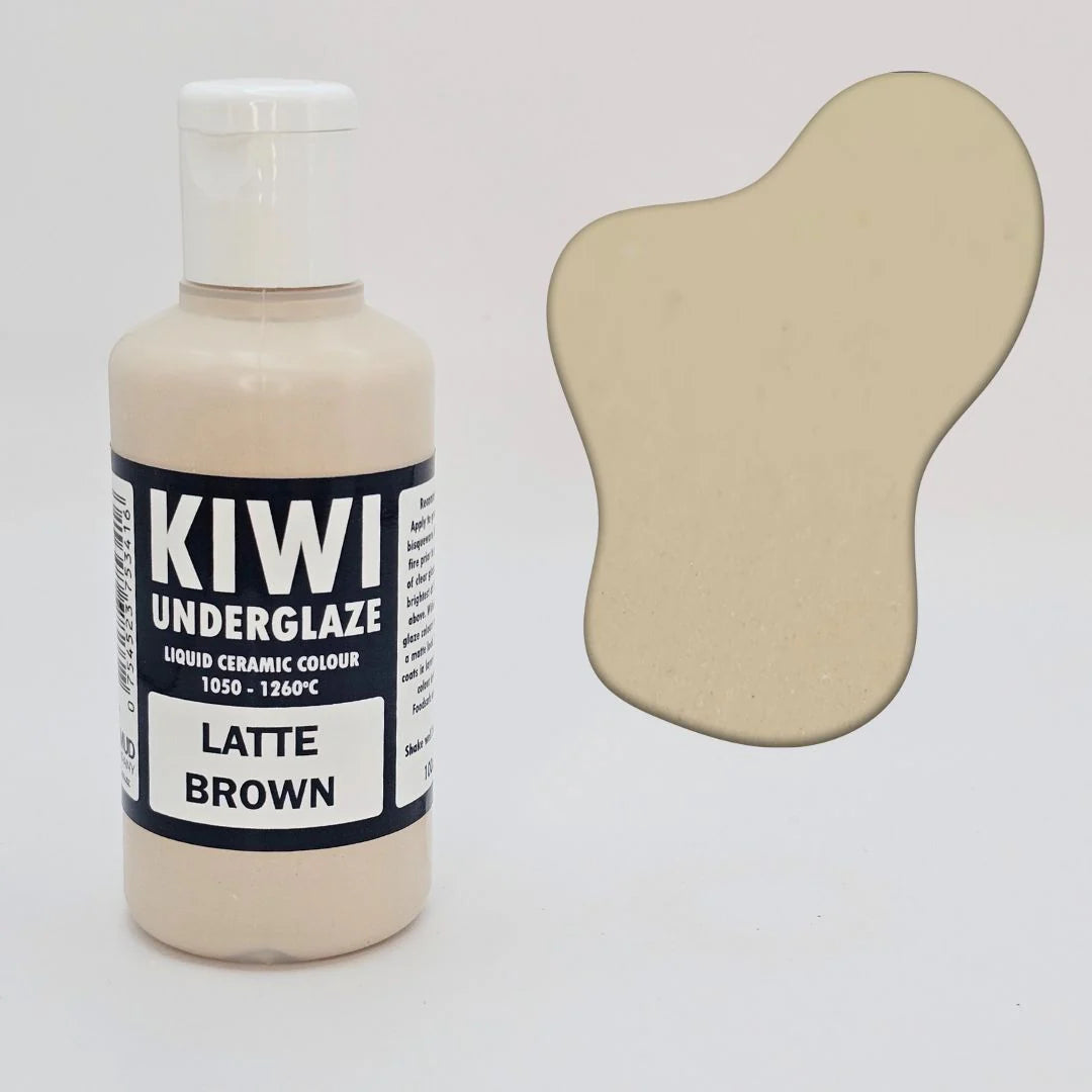 Kiwi Underglaze Latte Brown 100ml