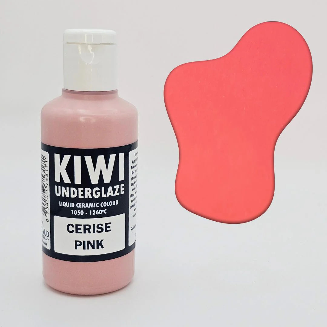Kiwi Underglaze Cerise Pink 100ml