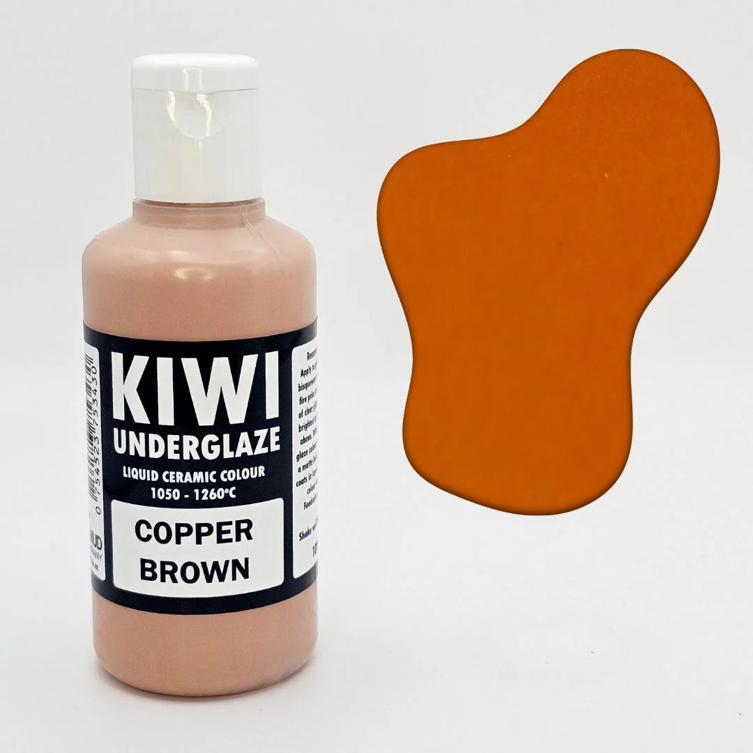 Kiwi Underglaze Copper Brown 100ml