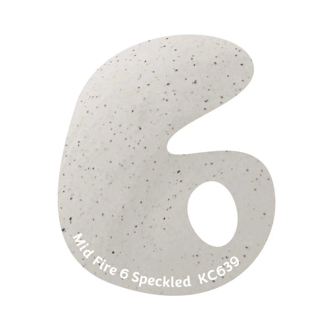 Keane Pottery Clay White Mid Fire 6 Speckled 10kg