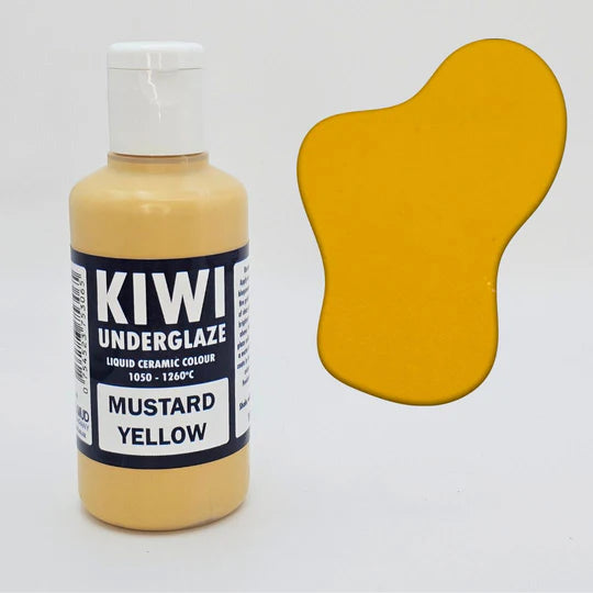 Kiwi Underglaze – Mustard Yellow 100ml