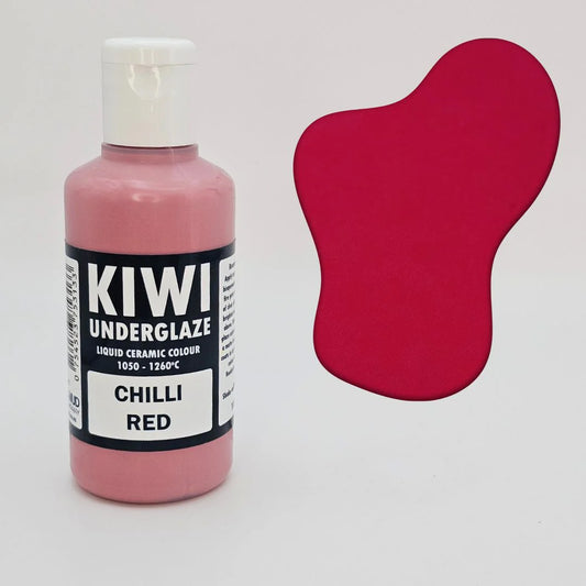 Kiwi Underglaze Chilli Red 100ml