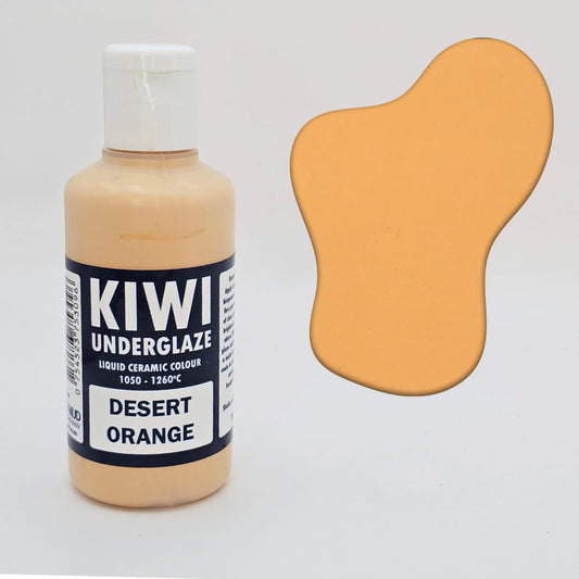 Kiwi Underglaze Desert Orange 100ml
