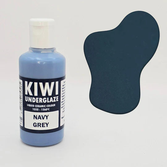 Kiwi Underglaze – Navy Grey 100ml