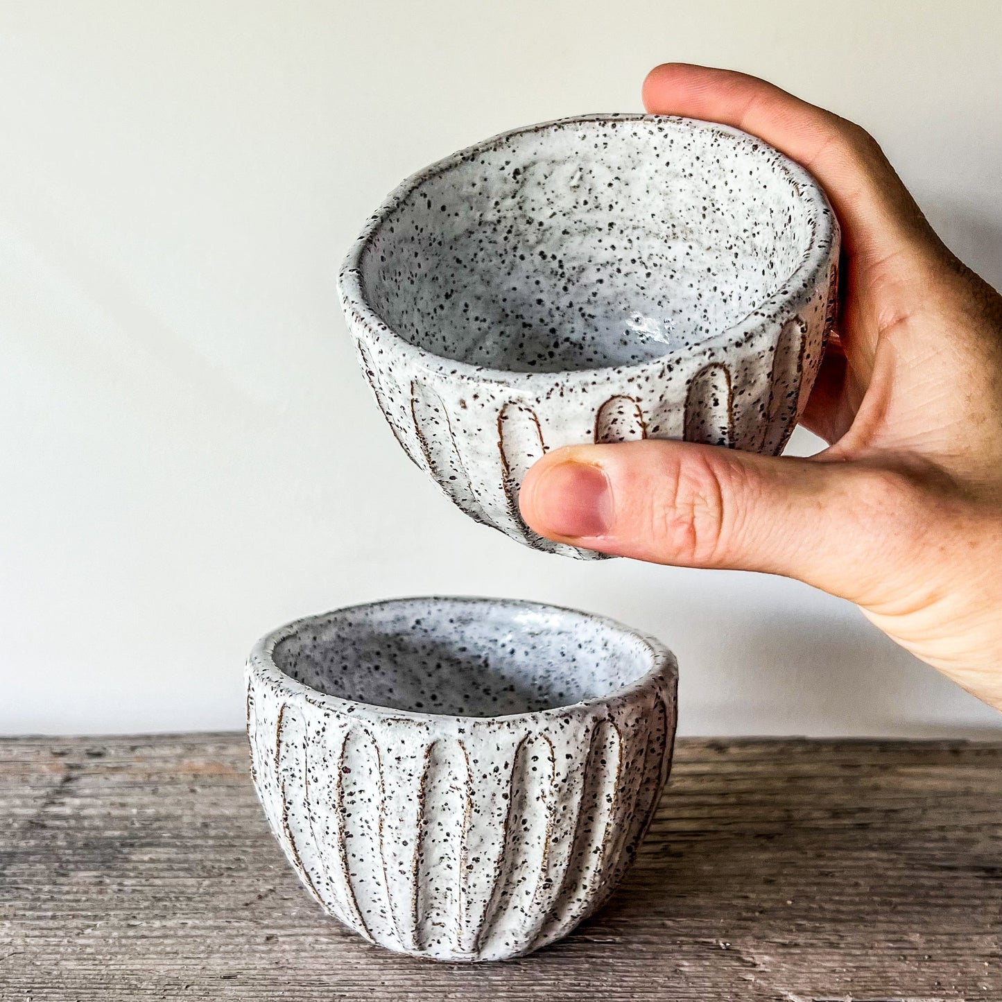 Speckled Stone Cup