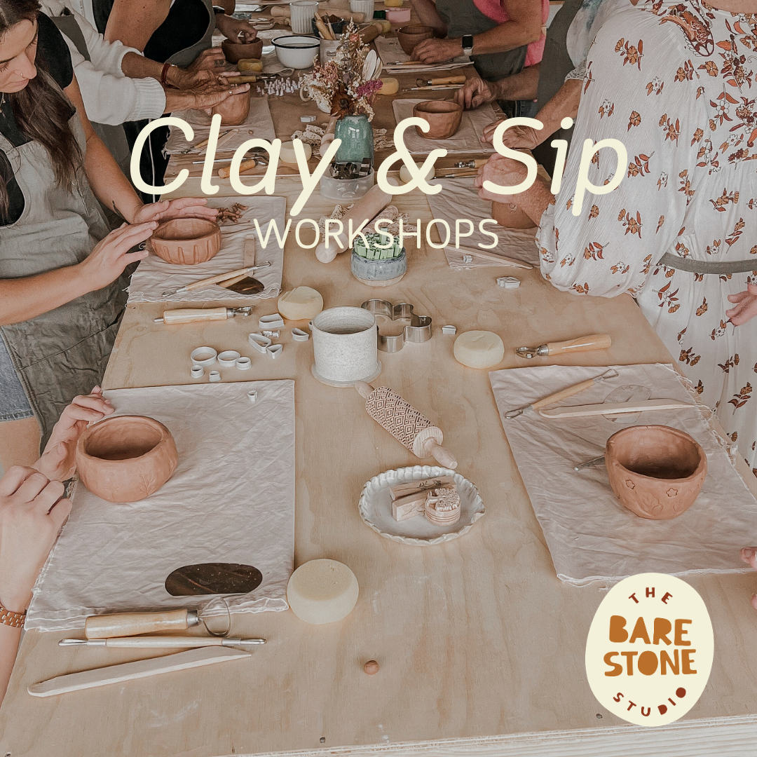 Clay & Sip - Hand Building Ceramic Workshop
