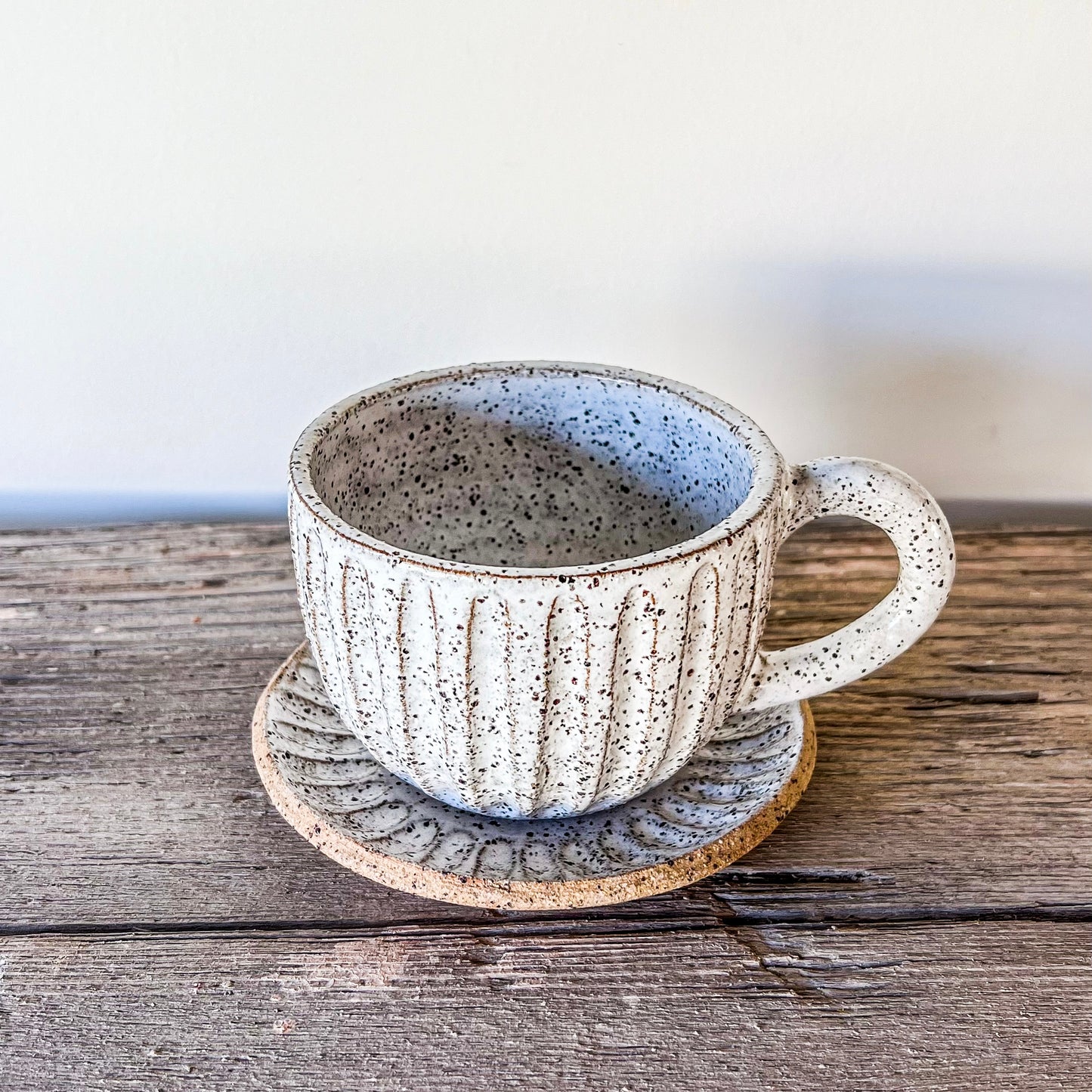 Ceramic Tea Cup & Saucer