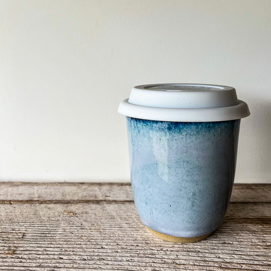 Ceramic Keep Cup - Sea Blue