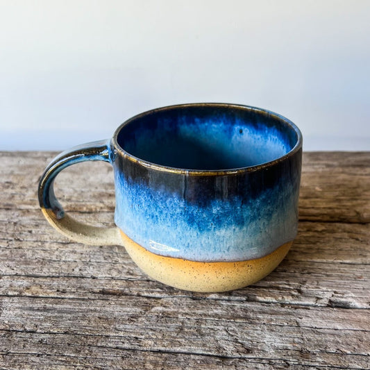 Sea Blue Ceramic Mug