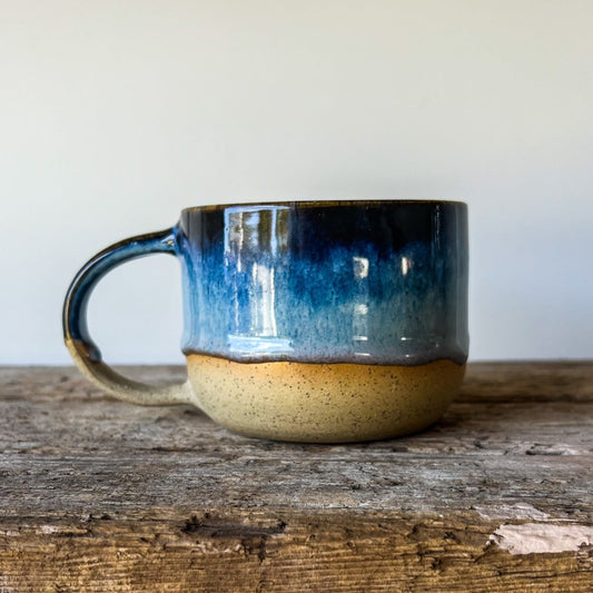 Sea Blue Ceramic Mug