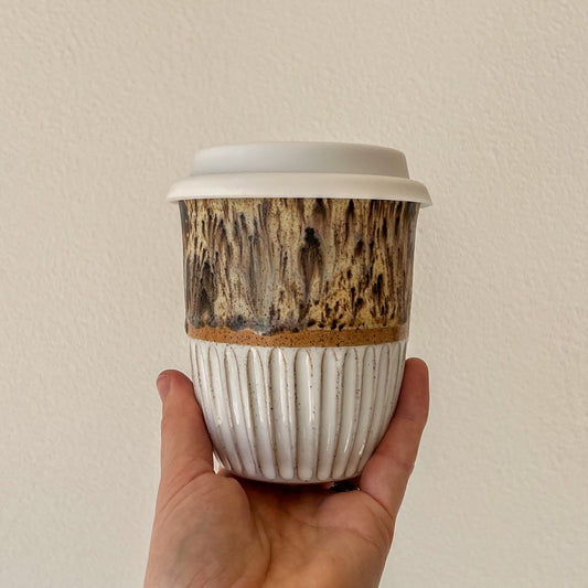 Ceramic Keep Cup - Sandstone