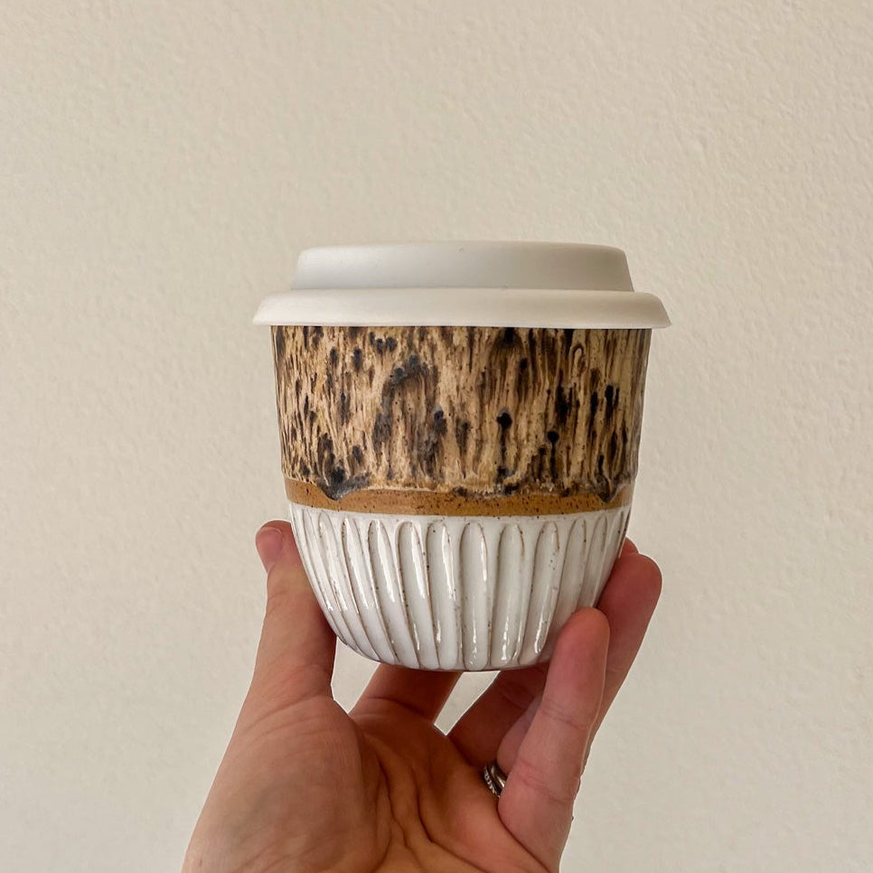 Ceramic Keep Cup - Sandstone
