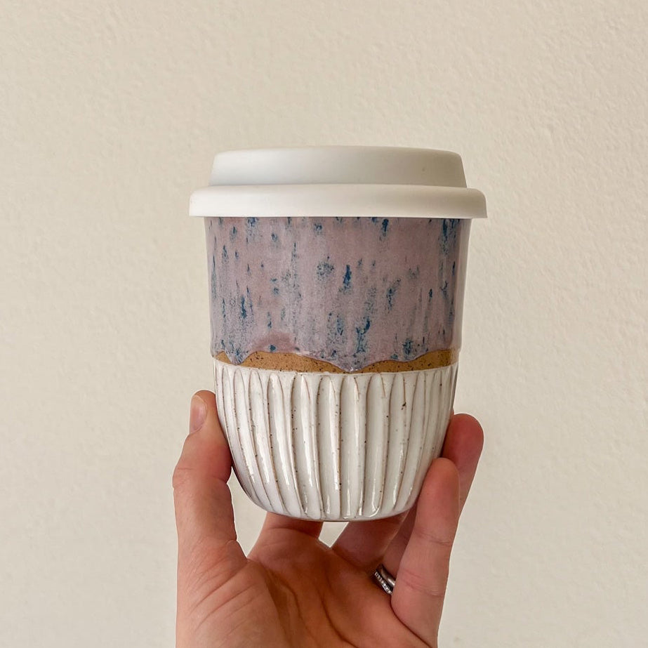 Ceramic Keep Cup - Lavender