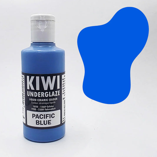 Kiwi Underglaze Pacific Blue 100ml