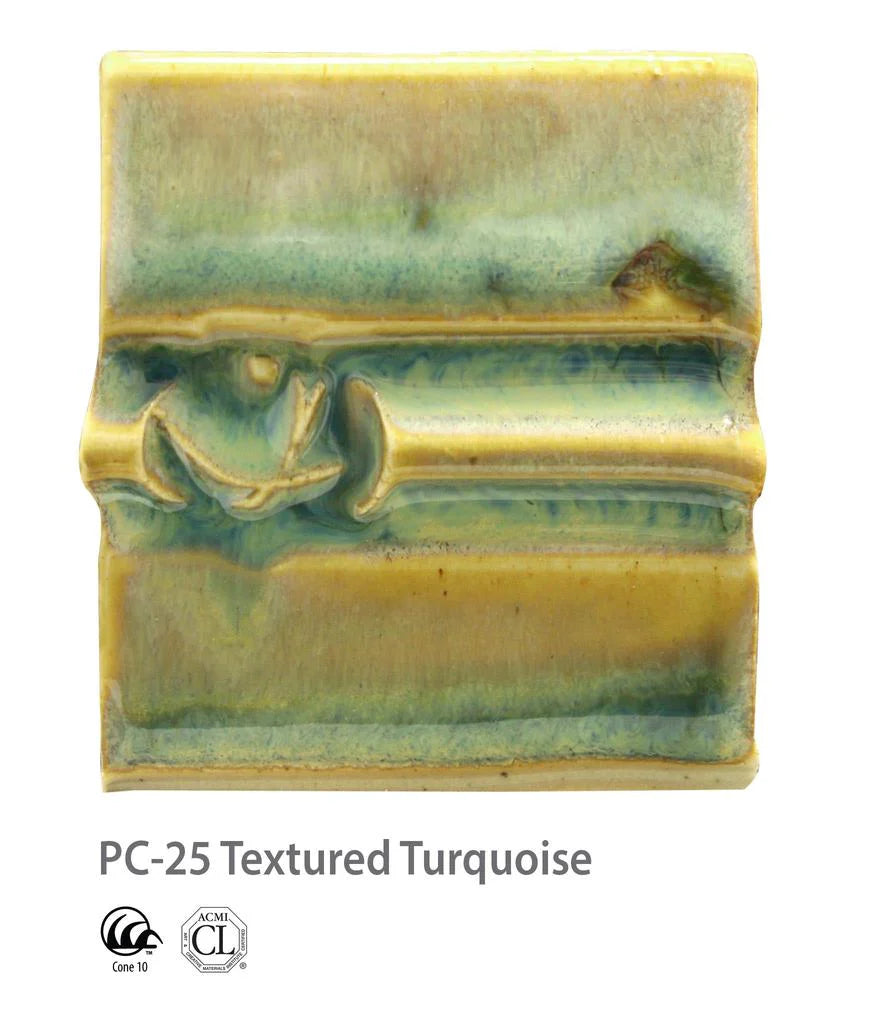 AMACO Potters Choice HF Glaze Textured Turquoise