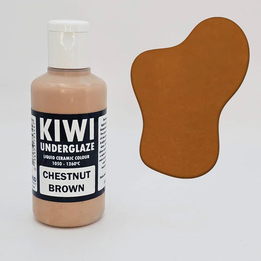 Kiwi Underglaze – Chestnut Brown 100ml