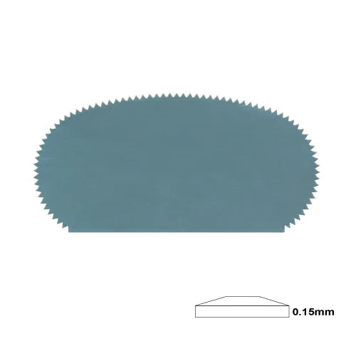 Rib Steel Kidney Serrated